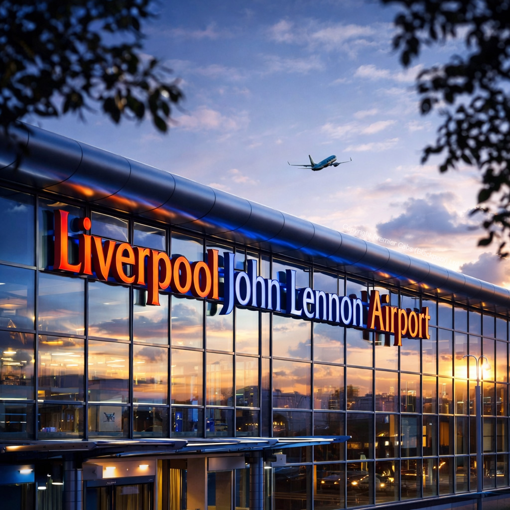 Liverpool John Lennon Airport terminal