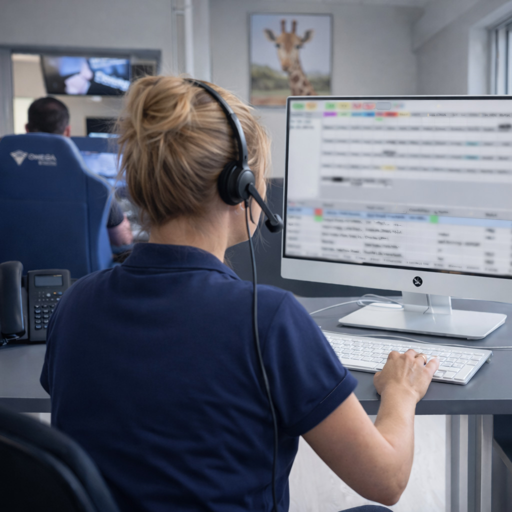 Premier Taxis office team in Blackpool