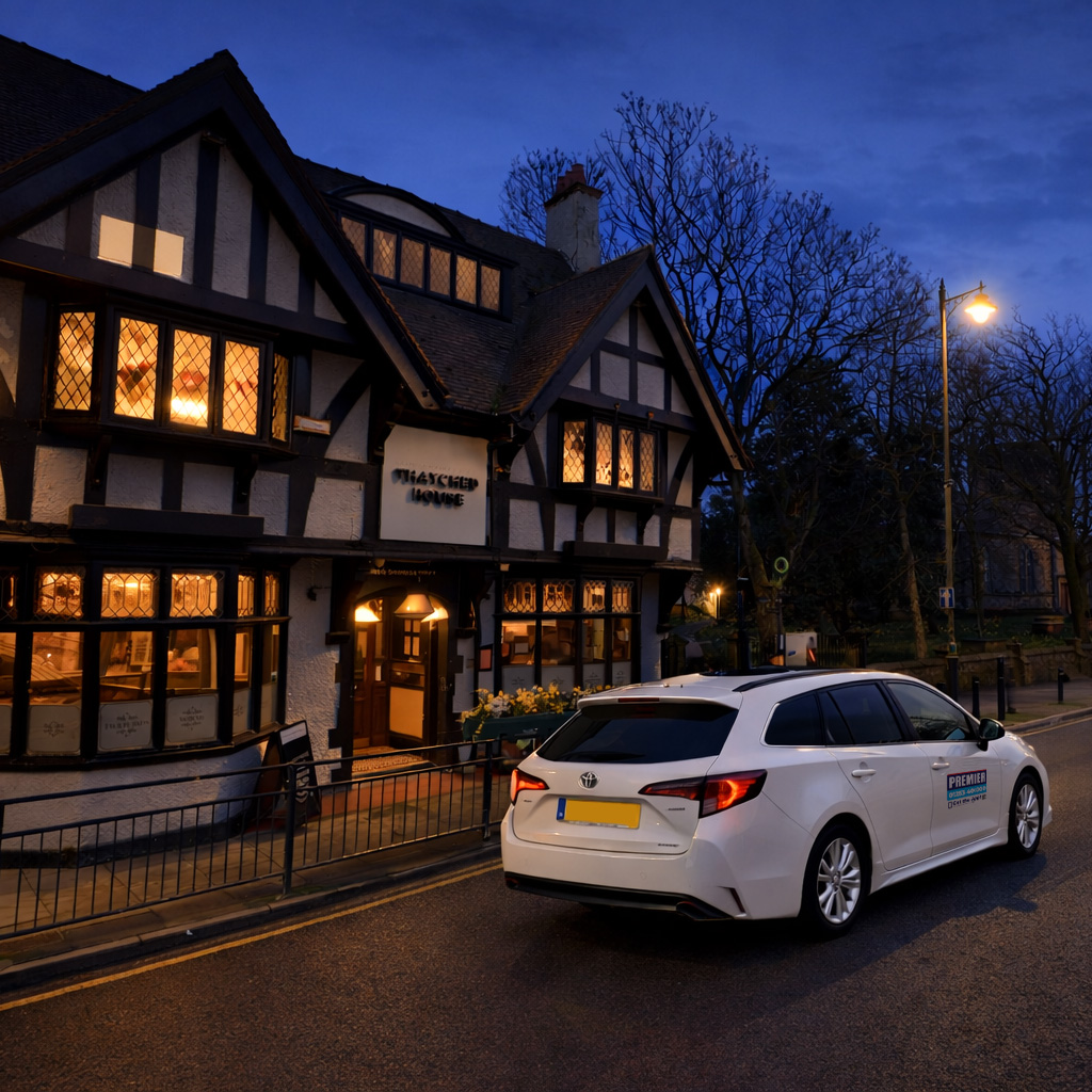 Premier Taxis serving Poulton-le-Fylde and Carleton